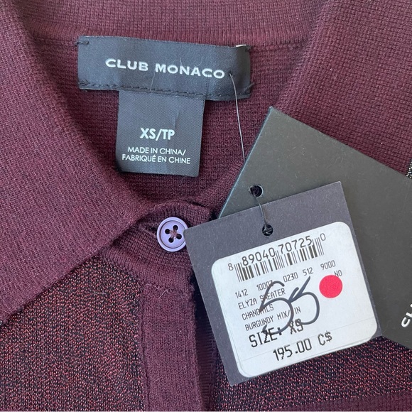 Club Monaco Versatile Cardigan or Turtleneck - Picture 3 of 3